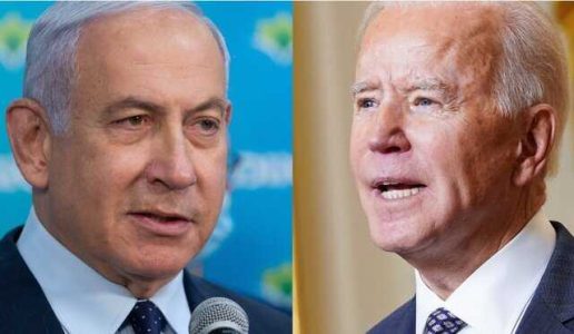 گفت‌وگوی تلفنی بایدن با نتانیاهو