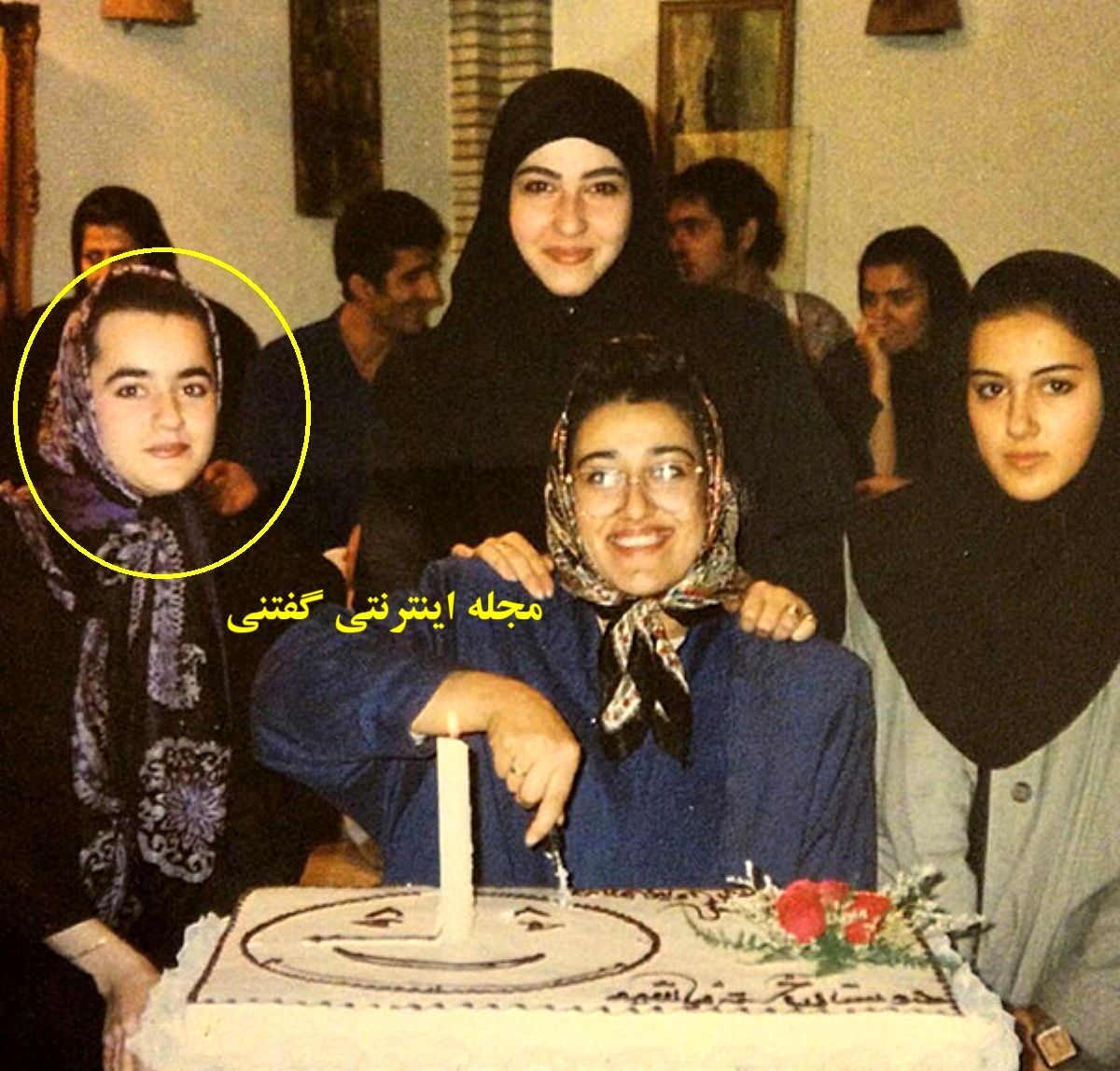 عکس‌هایی از جوانی نعیمه نظام دوست