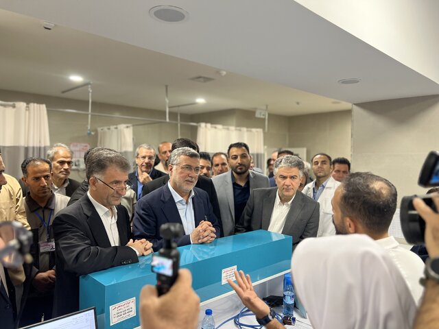 بهداشت | بیمارستان افتتاح اورژانس بیمارستان طالقانی کرمانشاه با حضور وزیر بهداشت