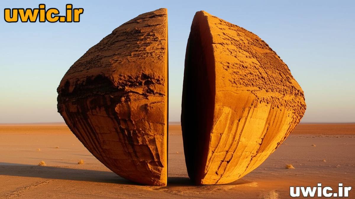 صخره النسلا عربستان: راز برش دقیق طبیعی یا لیزر؟