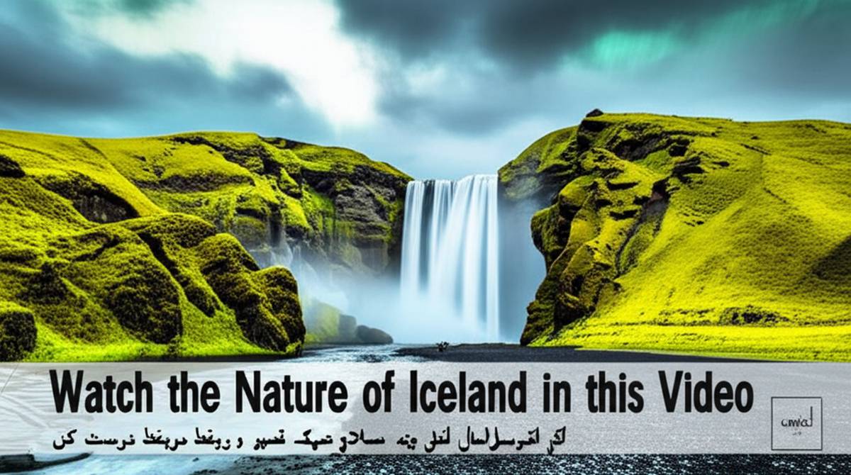 طبیعت ایسلند را در این ویدیو تماشا کنید