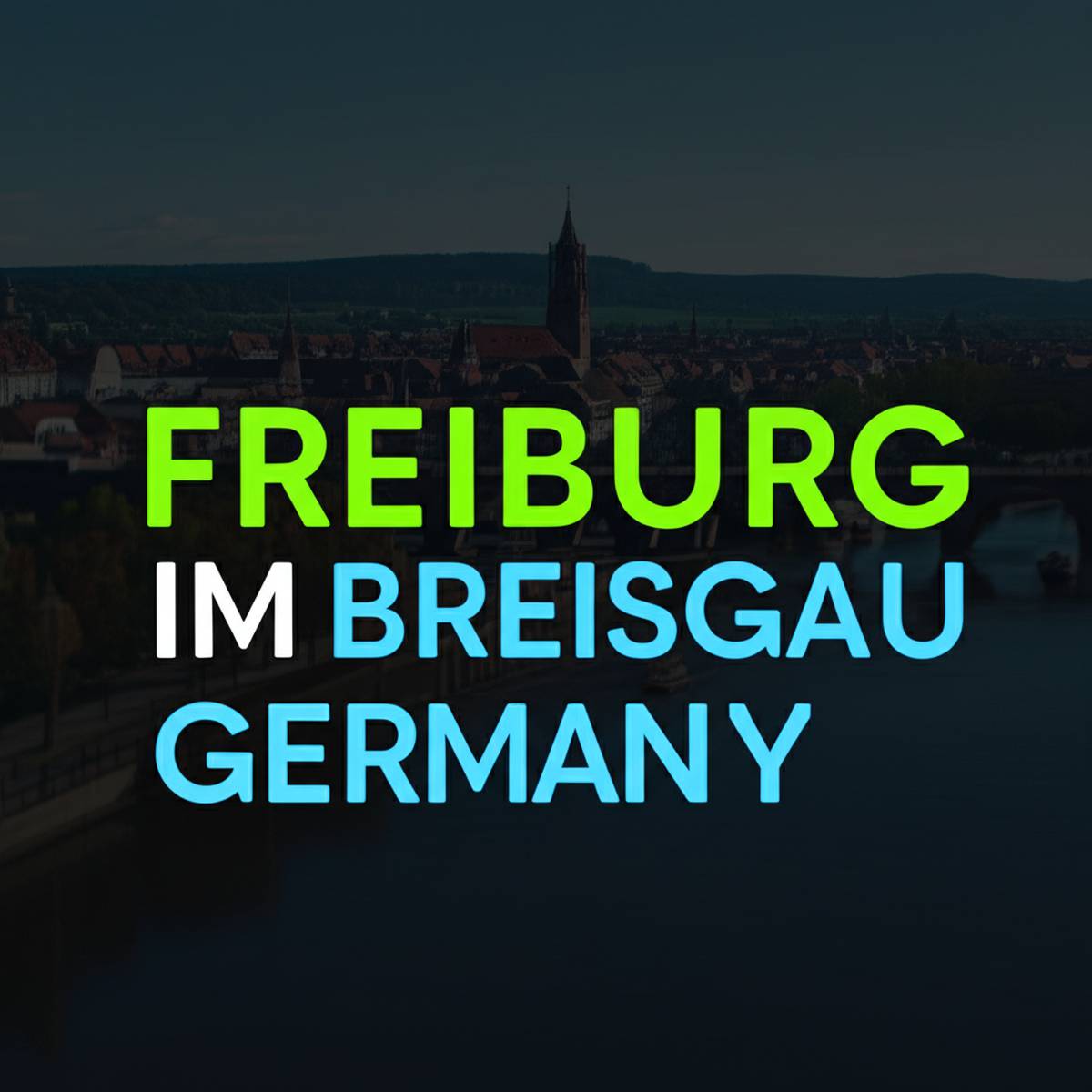 شهر فرایبورگ در آلمان Freiburg im Breisgau