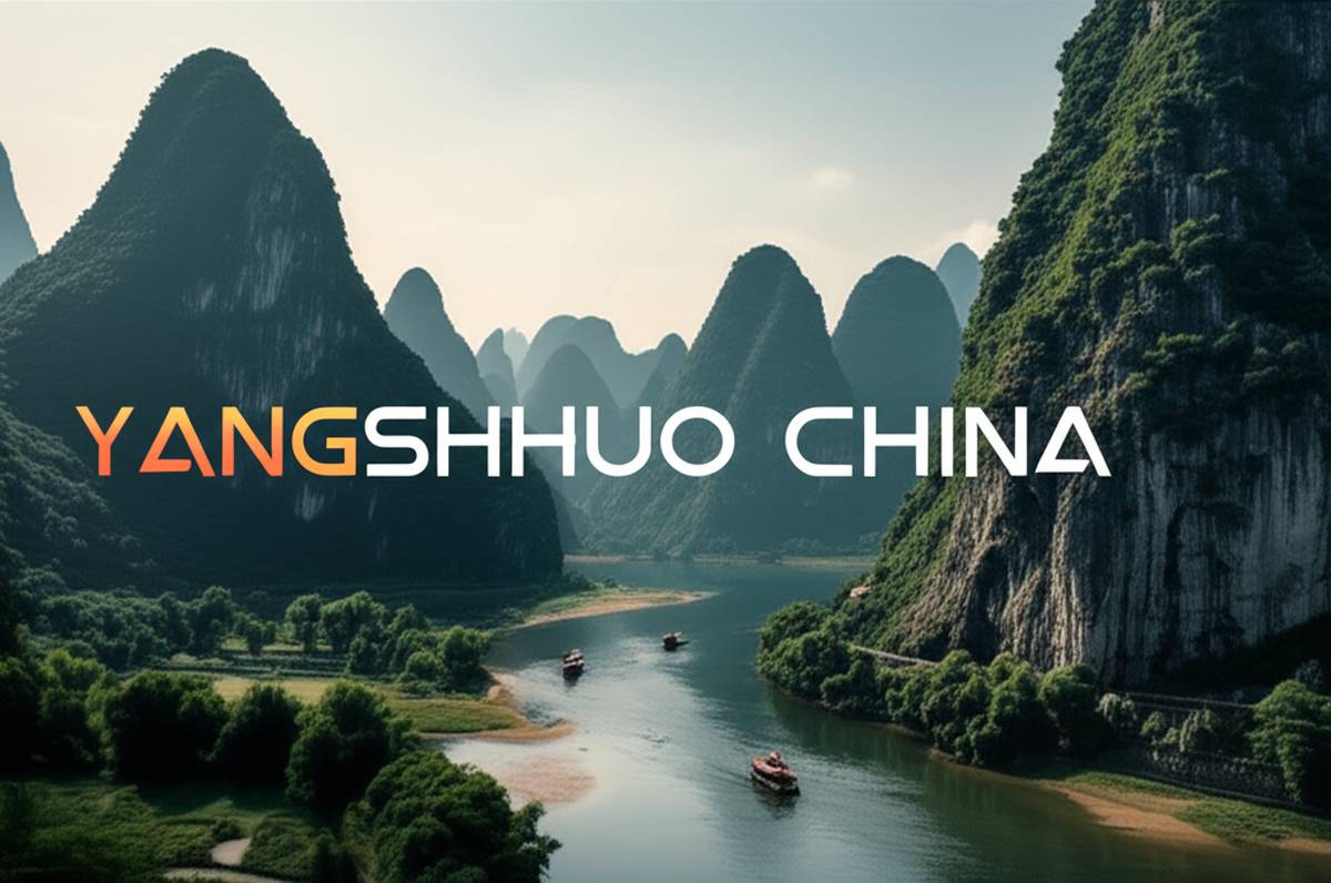 شهر یانگشو چین Yangshuo