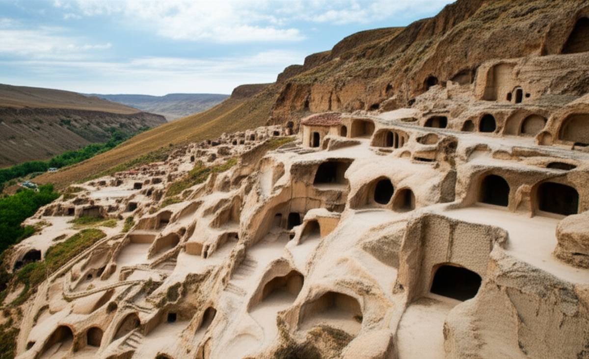 شهر سنگی اوپلیستسیخه گرجستان | راهنمای کامل Uplistsikhe