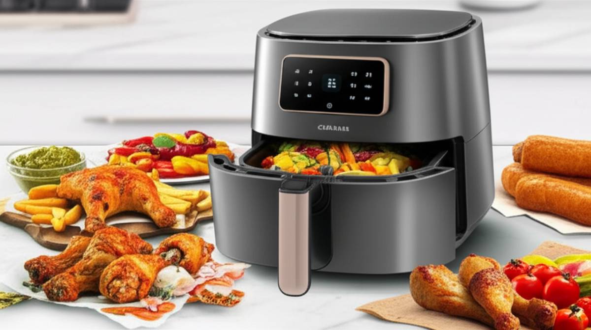 سرخ کن نقد و بررسی سرخ کن بدون روغن کاراجا مدل Air Pro Cook Duo Tandır