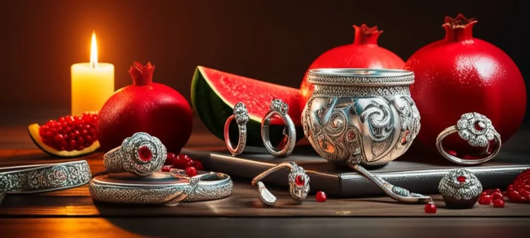 تخفیفات ویژه شب یلدا برای خرید آنلاین نقره جات و زیورآلات
