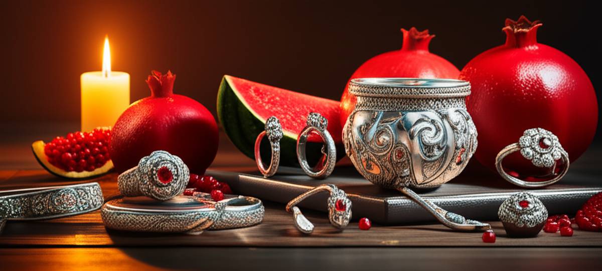 تخفیفات ویژه شب یلدا برای خرید آنلاین نقره جات و زیورآلات