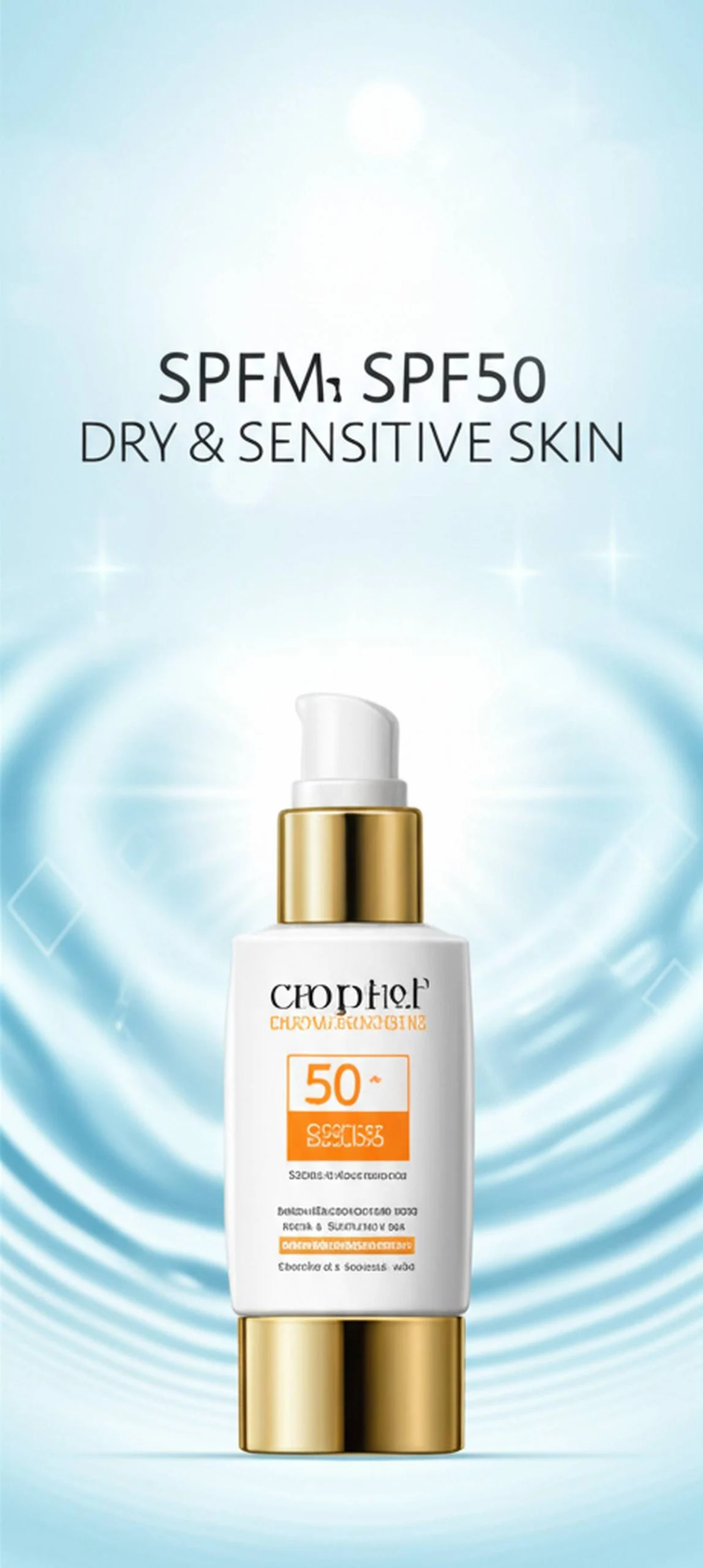 کرم ضد آفتاب فیس پلاس SPF50 کاوردرم | پوست خشک و حساس
