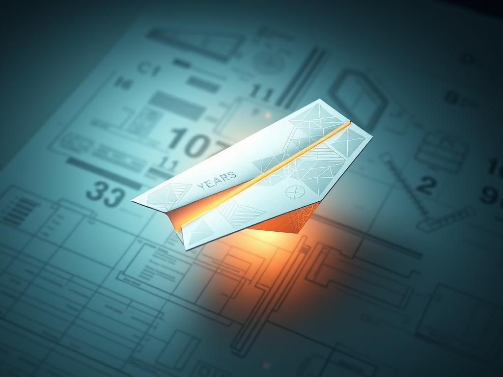 طراحی هواپیمای کاغذی: ۹ سال برای خلق یک شاهکار!