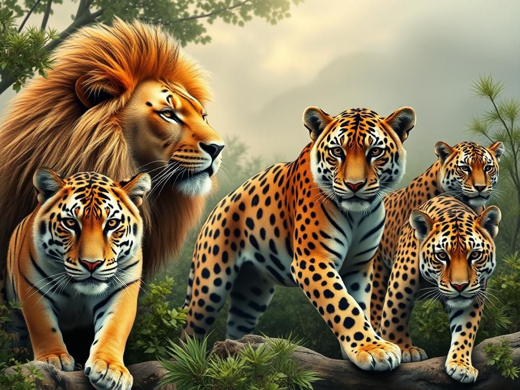 خلاصه کتاب گربه سانان بزرگ: نکات کلیدی (ترجمه مهدی رمضانی)